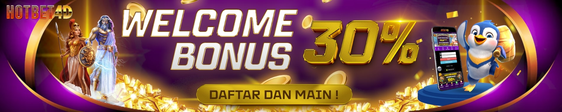 Hotbet4d | Welcome Bonus Slot Online