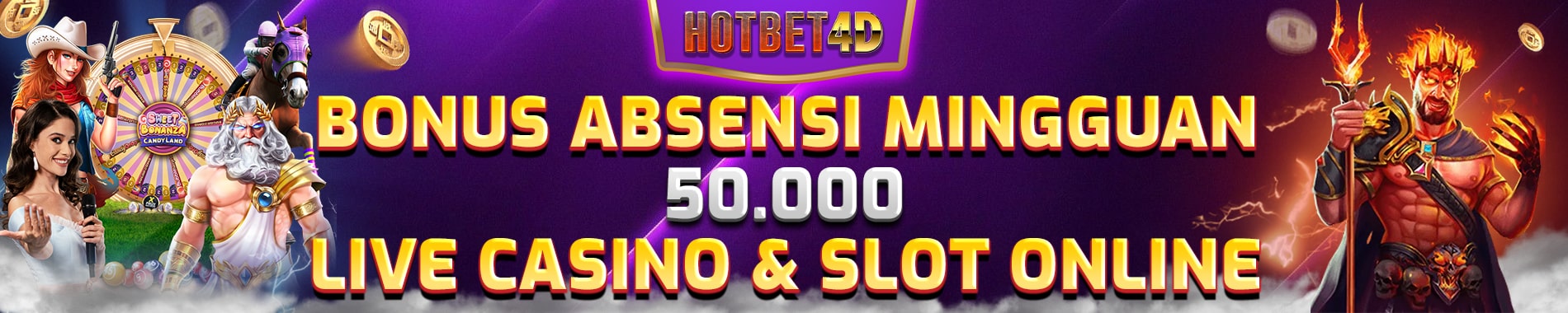 Hotbet4d | Bonus Absensi Mingguan